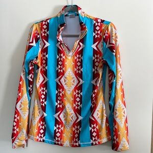 Ranch Dressn 1/4 Zip Sun Shirt